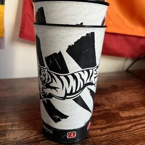Cincinnati Bengals Whiteout Cups